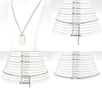 Louis Vuitton Locket Necklace Monogram LV Signature Flower — view 8