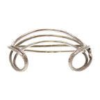 Christian Dior CD Logo Metal Silver Bracelet Bangle 0029 — view 9