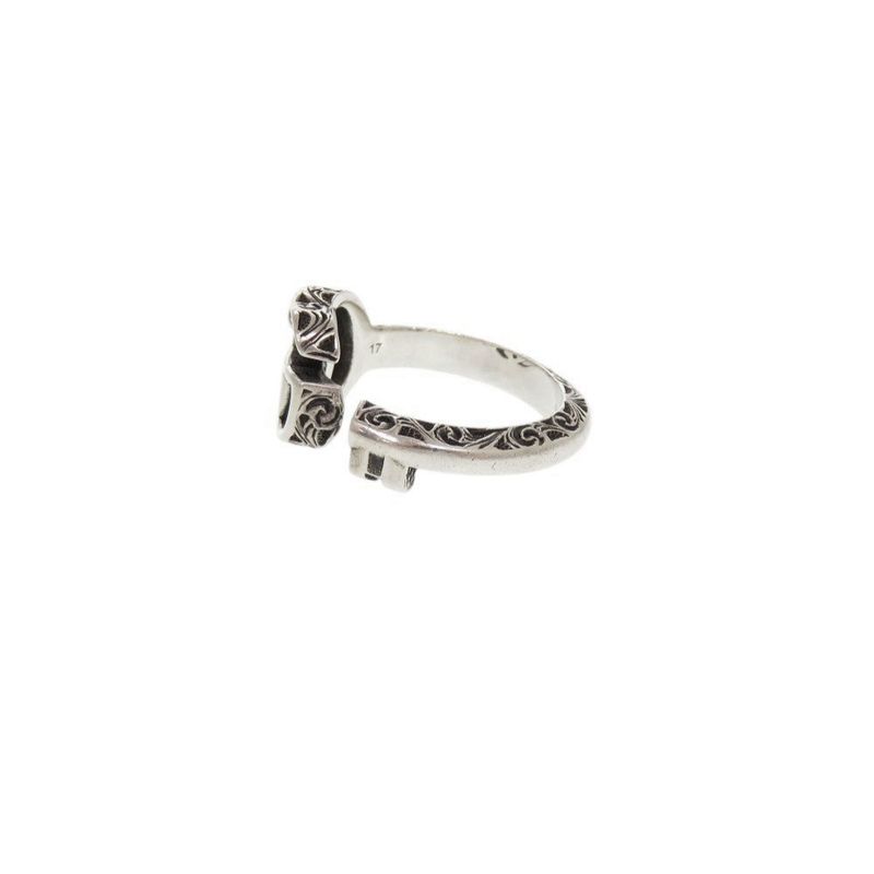 Gucci Double G Silver 925 Size 15-16 Ring 1241 — view 4