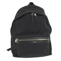 Saint Laurent Yves Backpack Canvas Black
