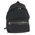 Saint Laurent Yves Backpack Canvas Black
