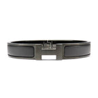 Hermes Clic Clac PM So-Black Bangle Bracelet Black H Jewelry — view 2