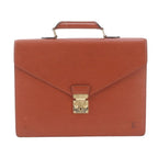 Louis Vuitton Epi Serviette Ambassador Cipango Gold Leather Business Bag