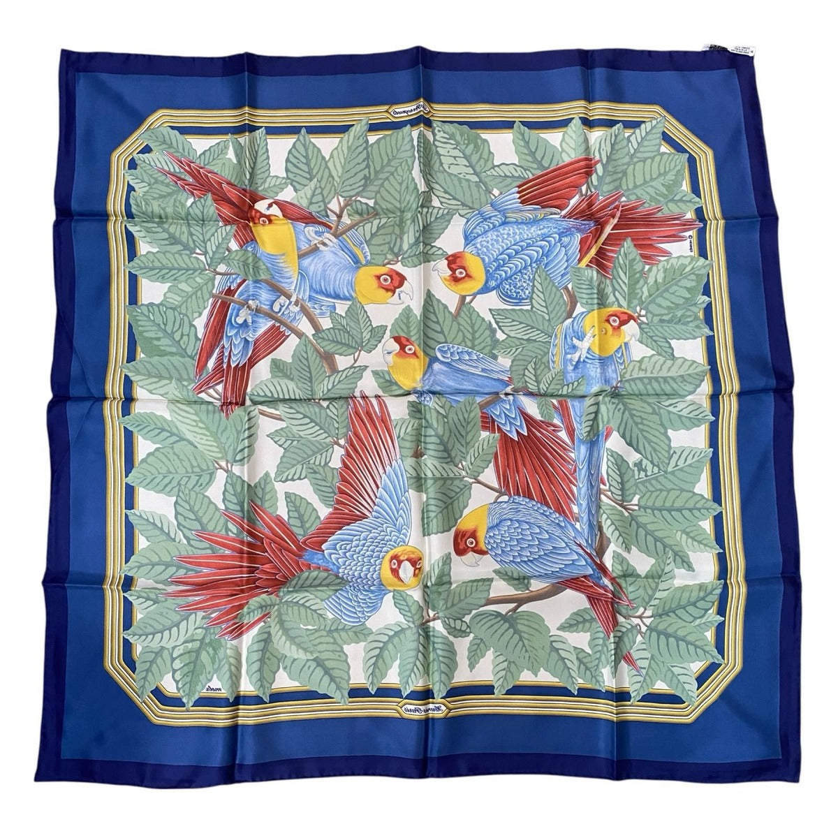 Hermes Carre 90 les Perroquets — view 2