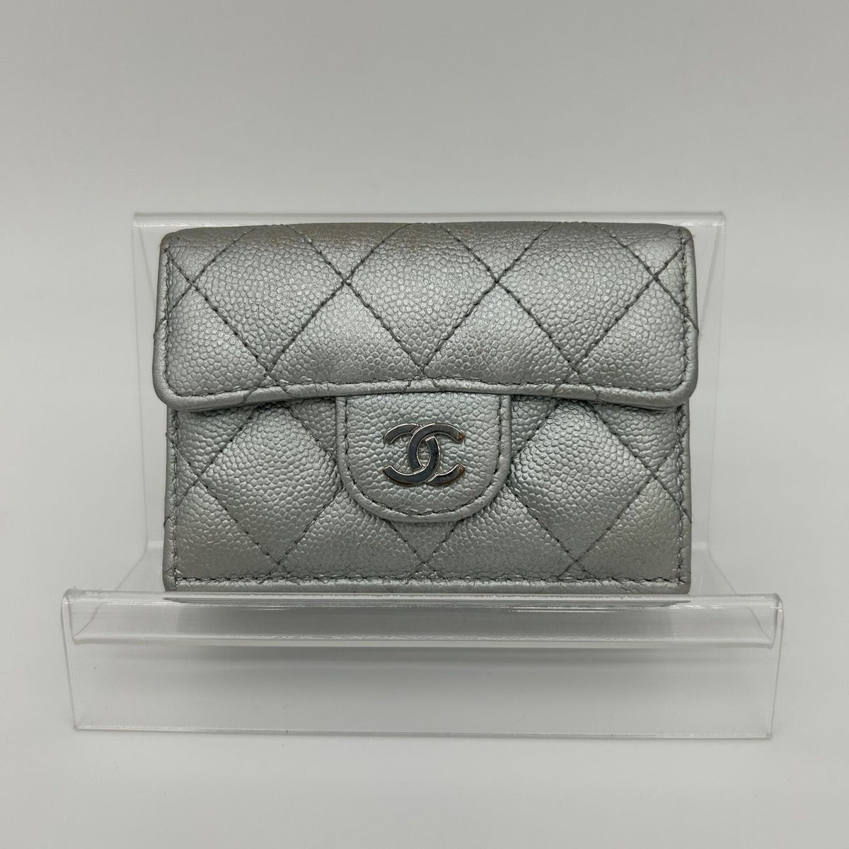 Chanel Compact Wallet Quilted