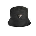 Prada 2022 Triangle Logo Renylon Bucket Hat 1 Hc137 Size S Black