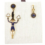 Hermes Grand Parade Boucles D'Oreilles Artificier Fireworks