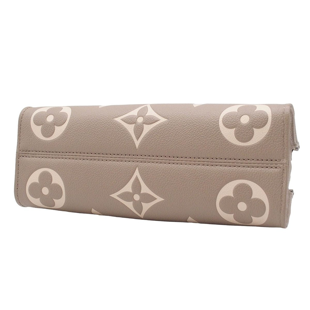 Louis Vuitton On The Go Dove Cream Bicolor Monogram Empreinte 2-Way Shoulder Bag — view 3