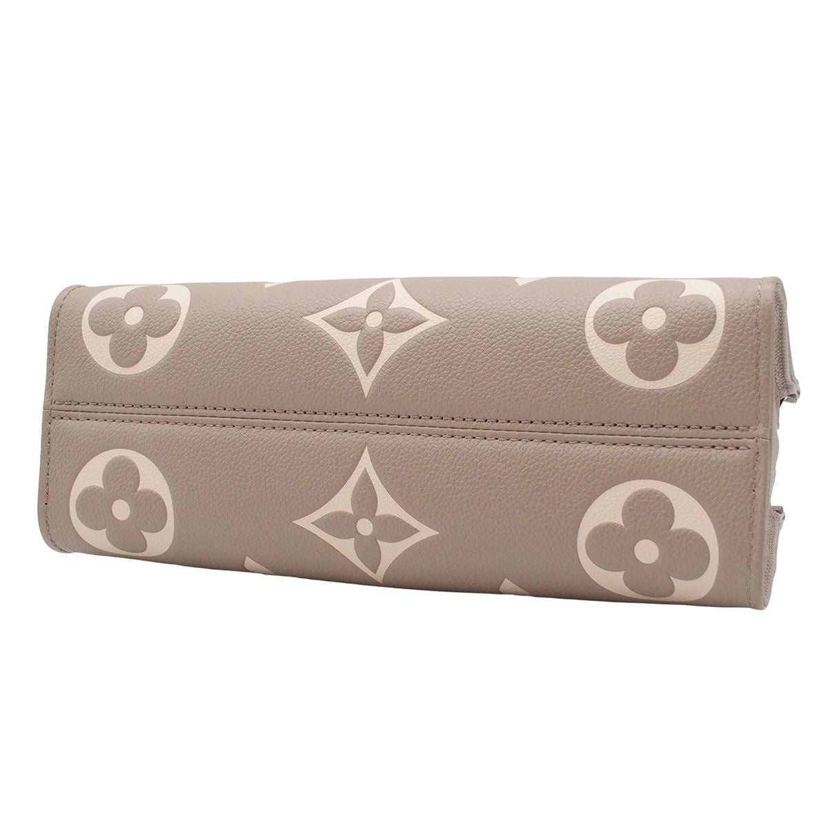 Louis Vuitton On The Go Dove Cream Bicolor Monogram Empreinte 2-Way Shoulder Bag — view 3