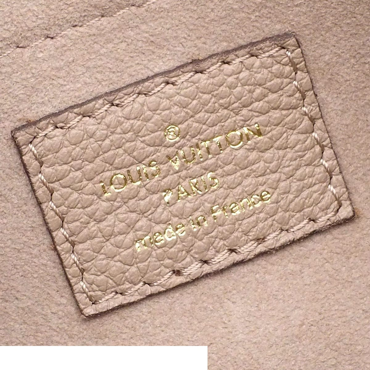 Louis Vuitton On The Go Dove Cream Bicolor Monogram Empreinte 2-Way Shoulder Bag — view 6