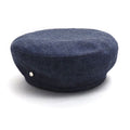 Hermes Denim Beret Blue 57