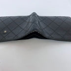 Chanel Bifold Wallet Black Bicolore — view 8