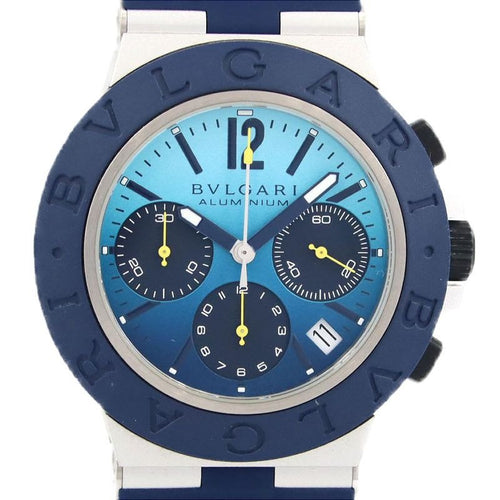 Bvlgari Aluminum Chronograph Capri Limited Bb40 Atch Automatic