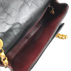 Chanel Quilted Turnlock CC Logo Brilliant Chain Shoulder Bag — view 9