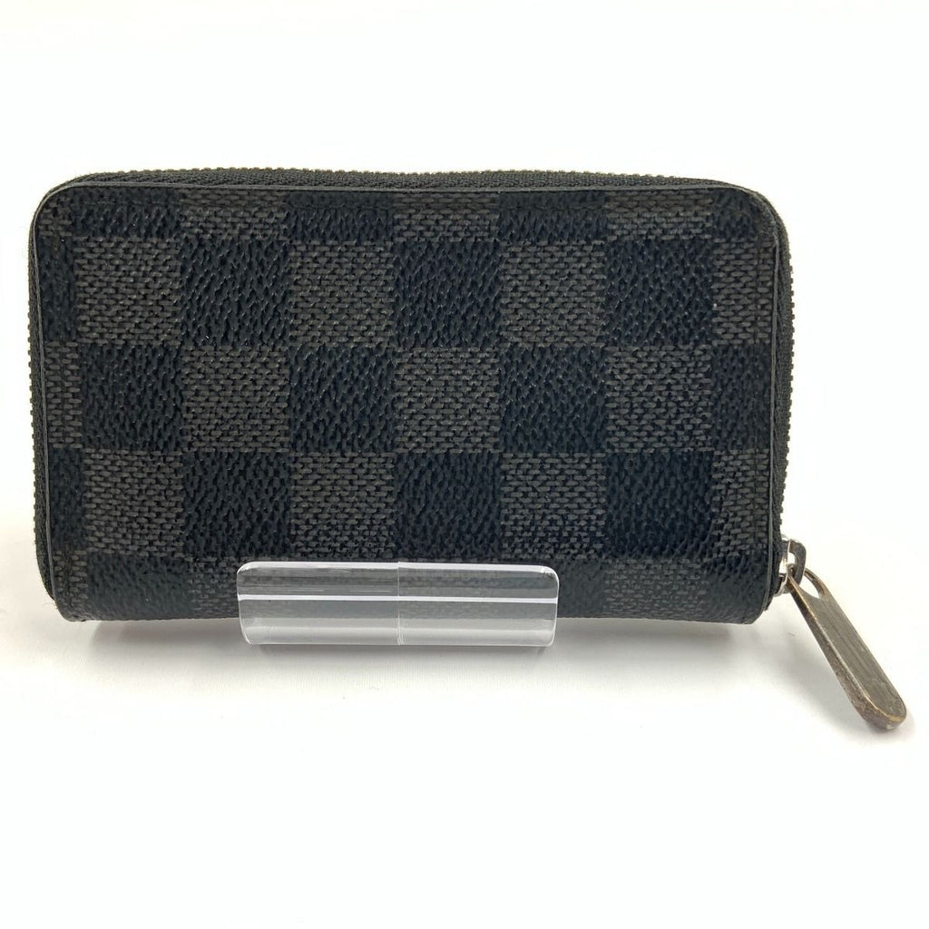 Louis Vuitton Mie Graphite Zippy Coin Purse Case Black