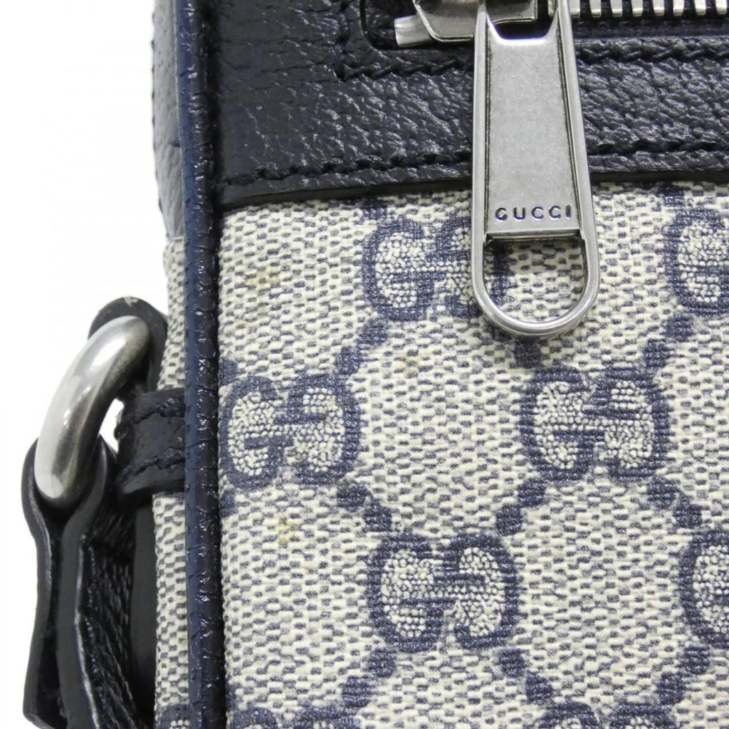 Gucci Shoulder Bag Canvas Beige — view 5