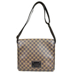 Louis Vuitton Brooklyn MM Damier Shoulder Bag Canvas Brown Model