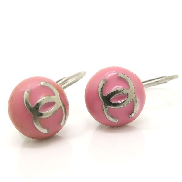 Chanel 03 C Silver 925 Pink Coco Mark Mini Hook Ball SV — view 5