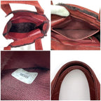 Chanel Mouton Bag Handbag Red — view 7