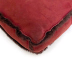 Chanel Mouton Bag Handbag Red — view 6