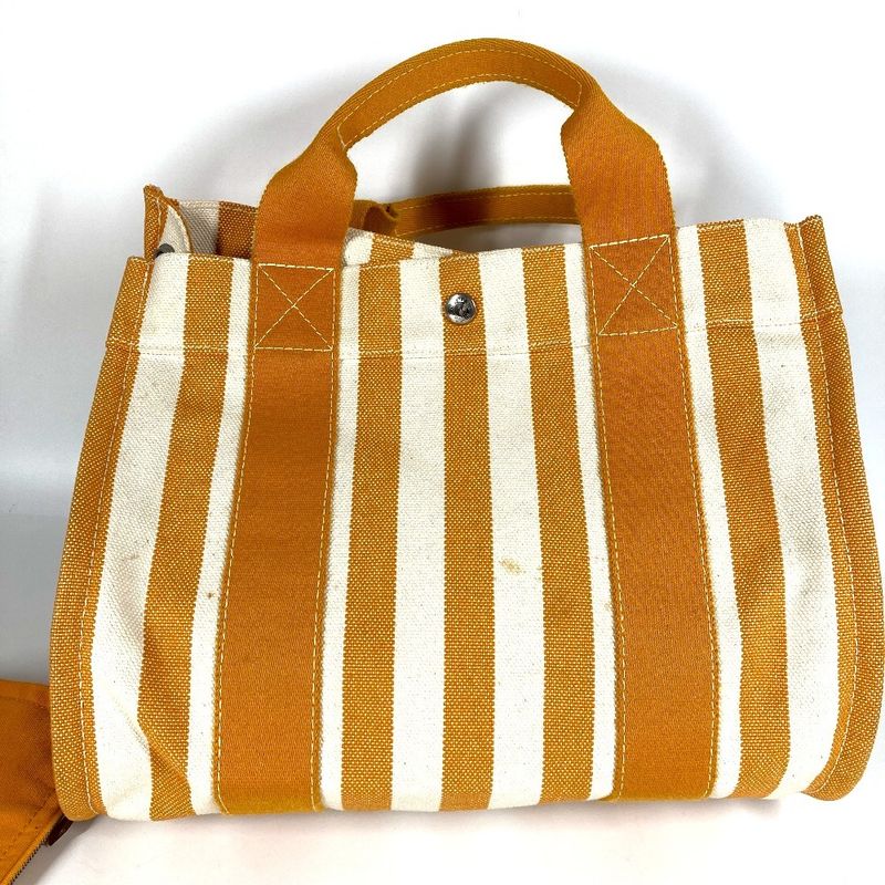 Hermes Handbag Cannes PM Cotton Yellow — view 6