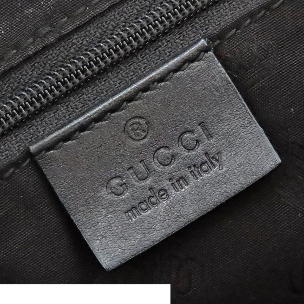 Gucci Sookie Black Guccissima Leather Tote Bag — view 6