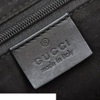 Gucci Sookie Black Guccissima Leather Tote Bag — view 6