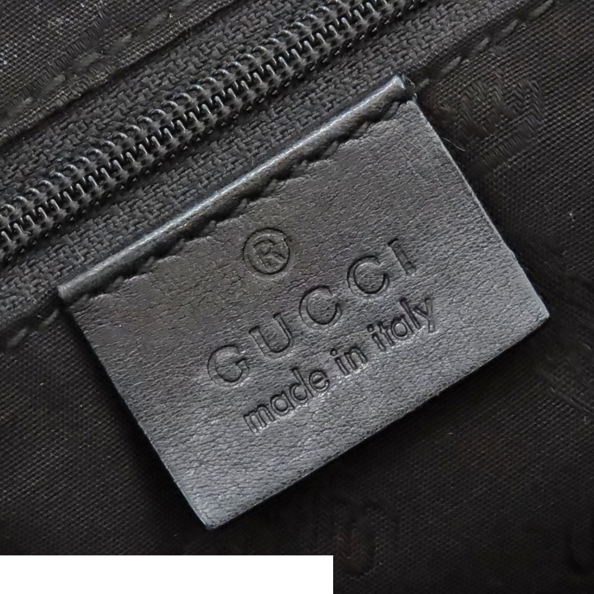 Gucci Sookie Black Guccissima Leather Tote Bag — view 6