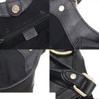 Gucci Sookie Black Guccissima Leather Tote Bag — view 8
