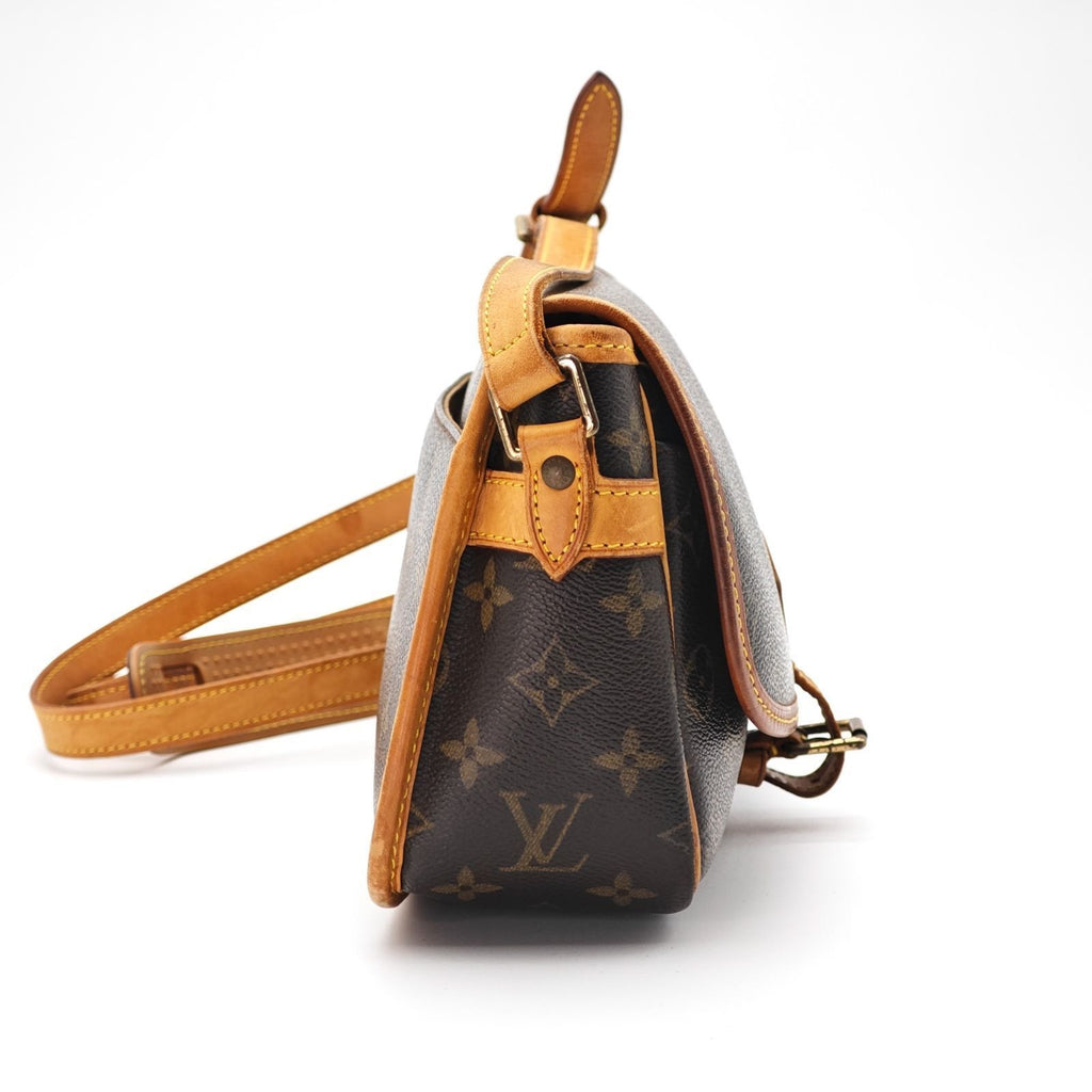 Louis Vuitton Solonge Shoulder Bag Brown — view 4