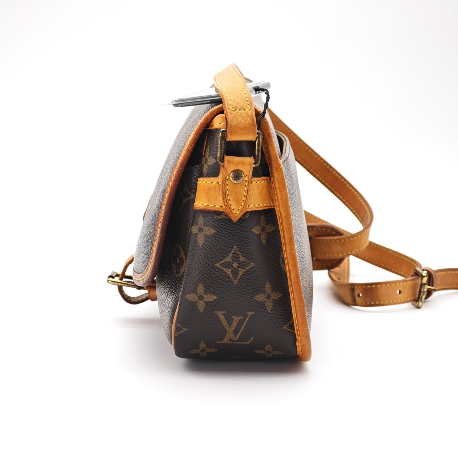 Louis Vuitton Solonge Shoulder Bag Brown — view 5