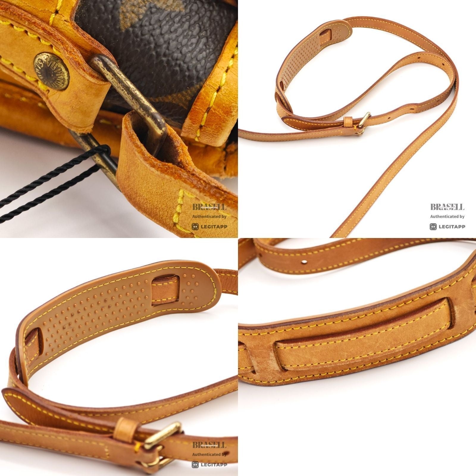 Louis Vuitton Solonge Shoulder Bag Brown — view 8