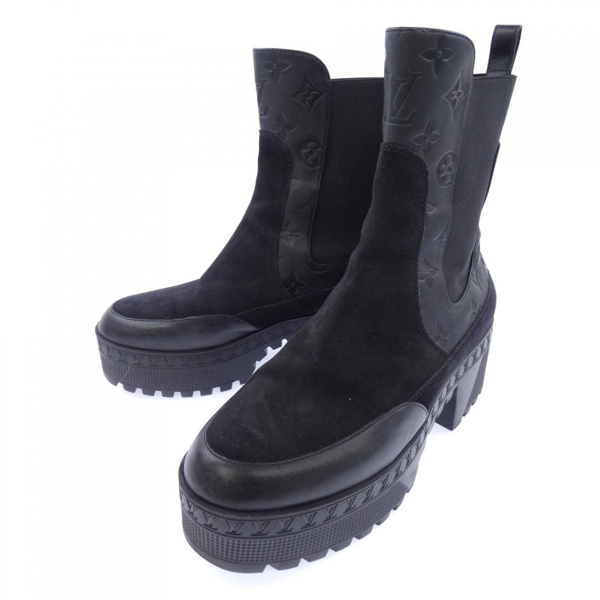 Louis Vuitton Laurier Train Boots — view 3