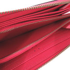 Louis Vuitton Epi Leather Round Zip Wallet Zippy Long Pink — view 4