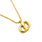 Dior Necklace CD Logo Gold Plated — view 2