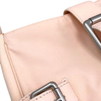 Bottega Veneta Handbag One Shoulder Bag Flap Buckle Pink Silver Hardware — view 9