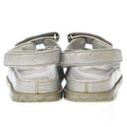 Chanel Footbed Coco Mark Sandals 0 Silver Grayish 36 — view 3