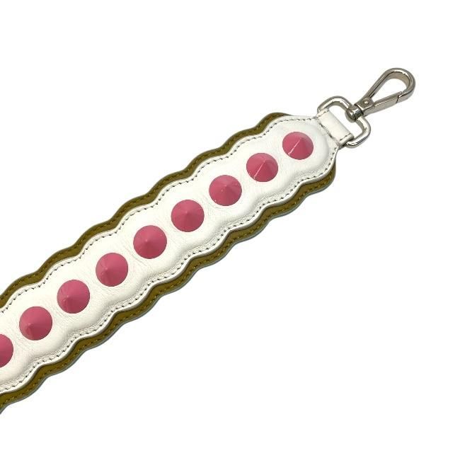 Fendi Strap You Long Shoulder Bag Accessories Studded Leather Multicolor — view 8