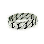 Gucci Silver Interlocking G Chain Ring 5.1 925 Engraved — view 5
