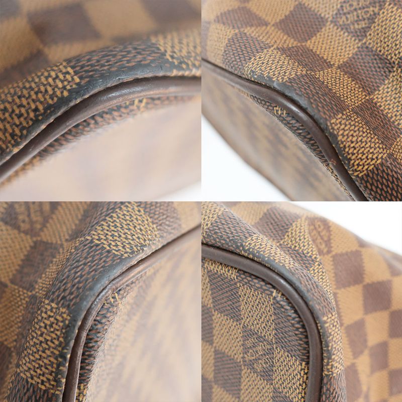 Louis Vuitton Greenwich PM Boston Bag Damier Brown Gdhardware — view 5