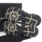 Chanel 2023 Item Coco Mark Suede Socks Sneakers Shoes 38 — view 5