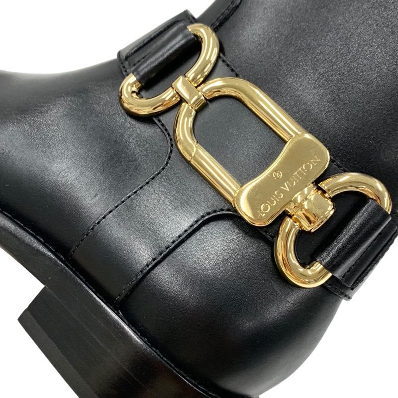 Louis Vuitton Waist Side Line Boots Short Ankle Chain — view 9
