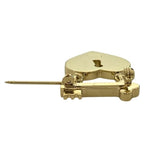 Chanel Brooch Coco Mark Heart Key Color Stone Pink Gold 02 — view 6