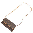 Louis Vuitton Pochette Twin PM Monogram Shoulder Bag 1047 — view 5