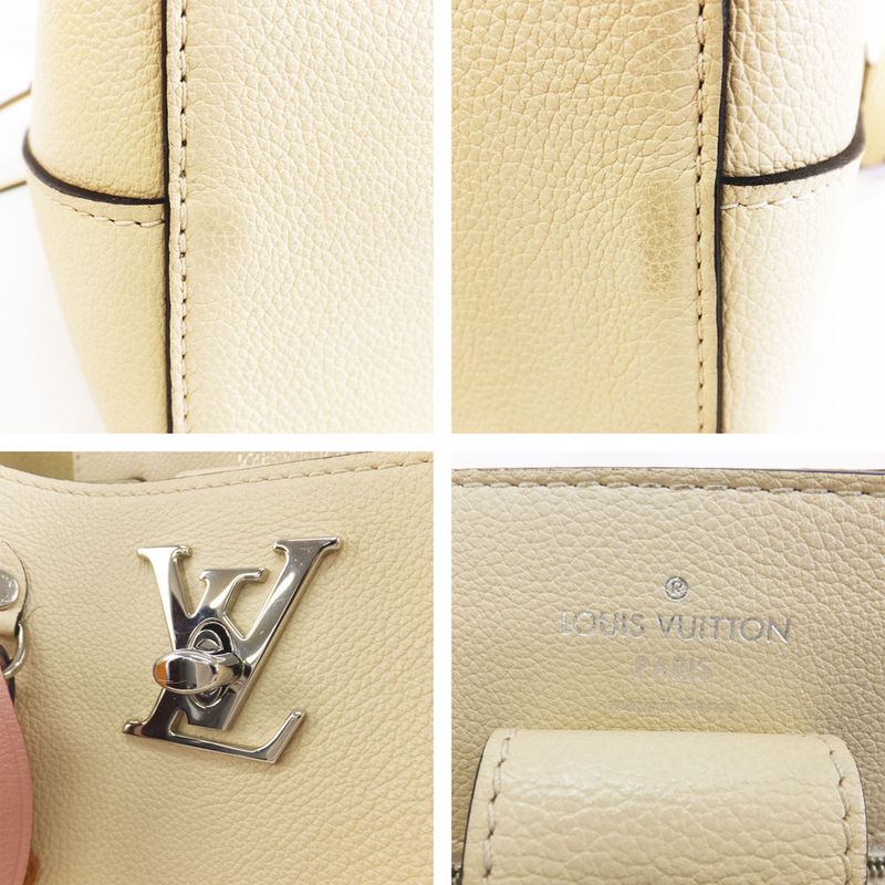 Louis Vuitton Lockme Bucket Flower Shoulder Bag Motif — view 7