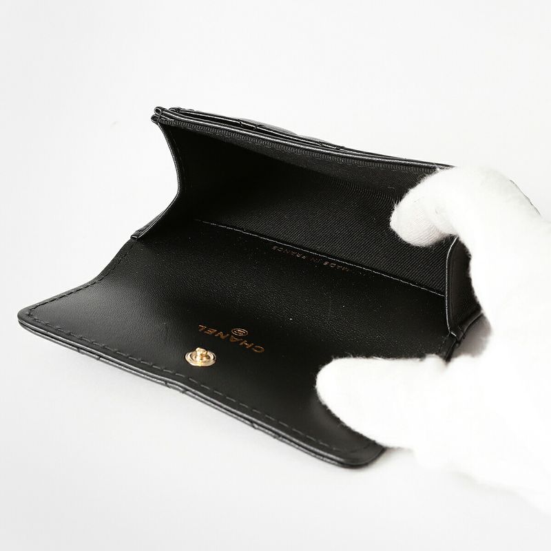 Chanel Card Case Black — view 6