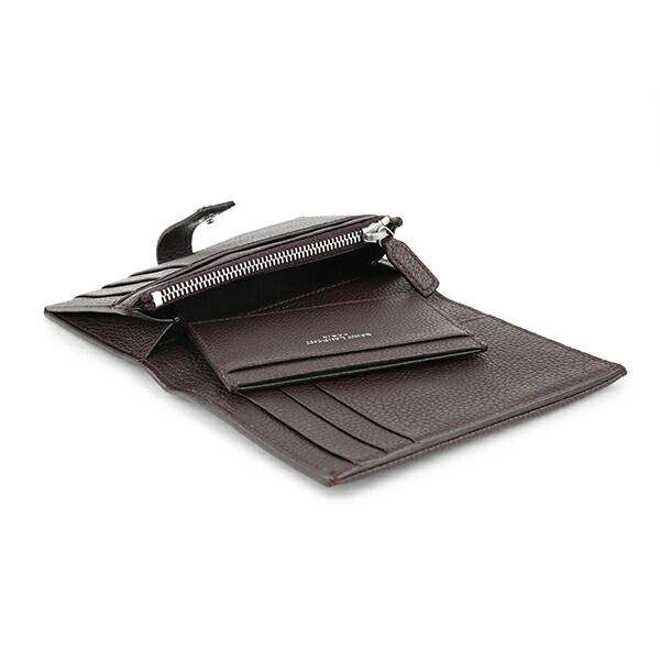 Saint Laurent Bifold Wallet Compact Bordeaux — view 5