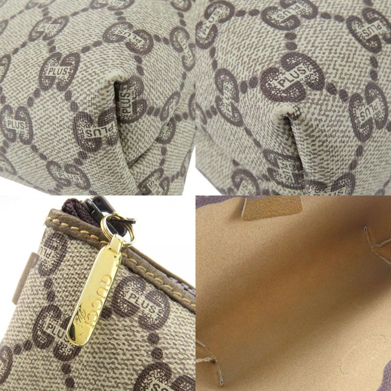 Gucci Second Bag GG Plus Beige Clutch Pouch — view 8