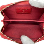 Chanel Quilted Timeless Classic Caviar Leather Card Case Coin Coco Mark — view 8