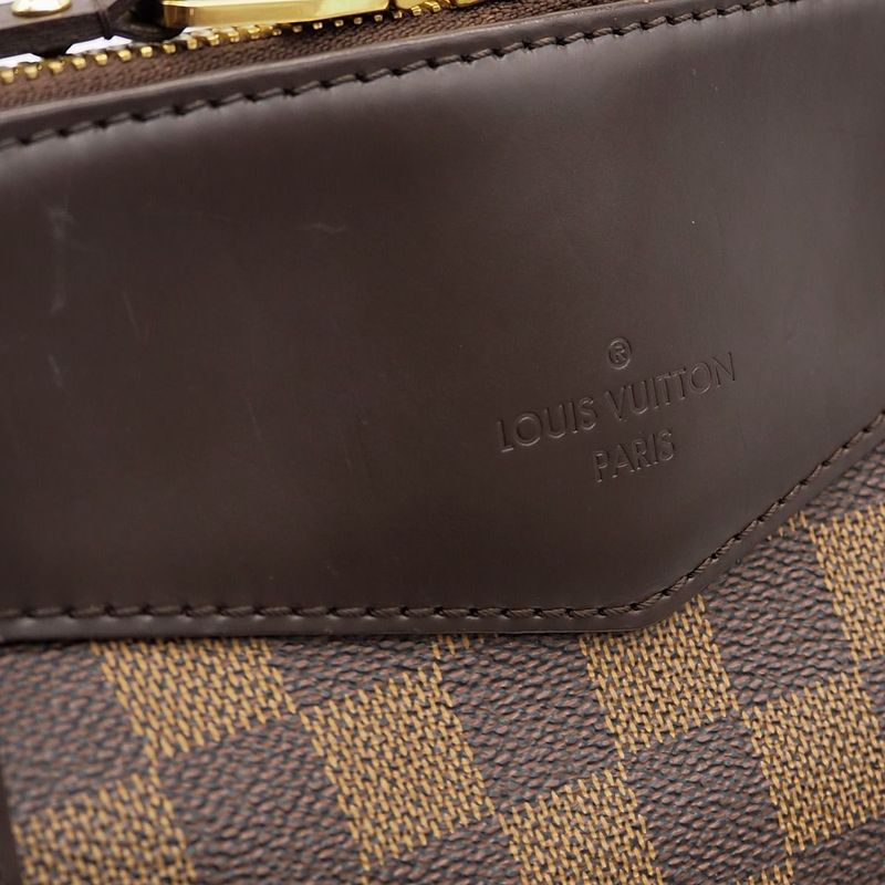 Louis Vuitton Westminster GM Damier Ebene Canvas Bag Shoulder Brown — view 8
